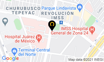 Mapa de Lugo Zamudio Gustavo Dr. en Ciudad de Mexico