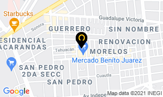 Mapa de Luis Y Su Cocina en Irapuato