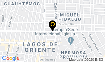 Mapa de Luis Zepeda en Guadalajara