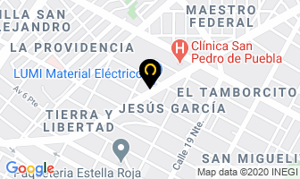 Mapa de Lumi Material Electrico en Puebla