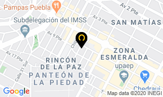 Mapa de Luna Del Mar Terapias De Regeneración Celular en Puebla
