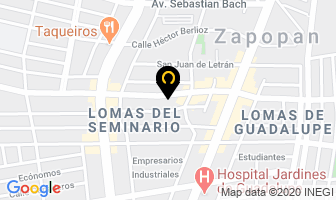 Mapa de Mac Bel - Eventos Lizette Mac Bel en Zapopan