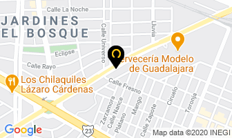 Mapa de Macrosistemas Tecnologicos S.a. De C.v. en Guadalajara