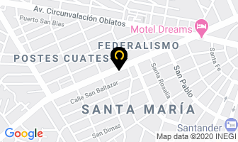 Mapa de Maderas El Cisne en Guadalajara