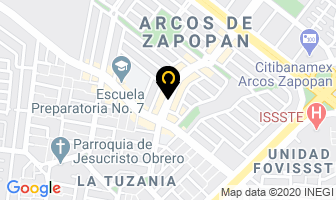 Mapa de Magenta Iluminación Inteligente en Zapopan