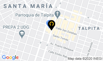 Mapa de Mago Kefren Show en Guadalajara