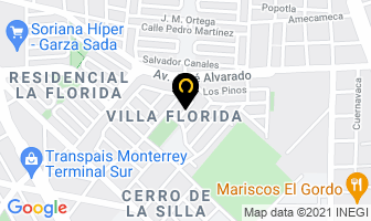 Mapa de Maldonado Alvarado Daniel en Monterrey