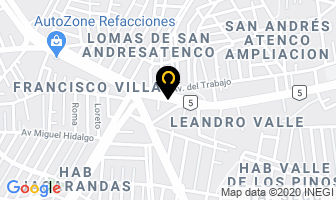 Mapa de Mallalux en Tlalnepantla de Baz