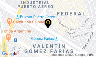 Mapa de Mangueras Y Accesorios Soria S.a. De C.v. en Ciudad de Mexico