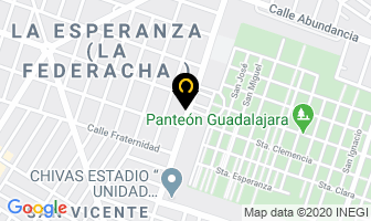 Mapa de Mantenimiento Automotriz Delta en Guadalajara