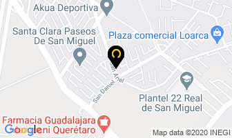 Mapa de Mantenimiento Y Servicio Residencial En Queretaro Grupo Rg en Ciudad de Mexico