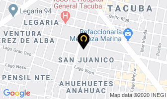 Mapa de Manufactura De Discos Compactos S.a De C.v en Ciudad de Mexico