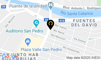 Mapa de Mapfre Seguros en San Pedro Garza García
