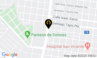 Mapa de Maquinas Materiales Y Servicios en Monterrey