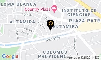Mapa de Marcela Orozco, Terapeuta Spa en Zapopan