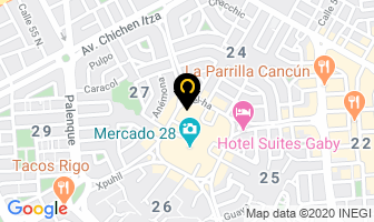Mapa de Marcos Davis S en Cancún