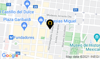 Mapa de Marcos Jesus en Monterrey
