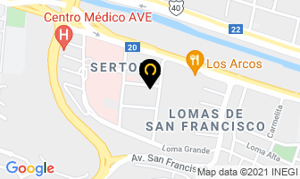 Mapa de Marcos Kurie Magaly en Monterrey