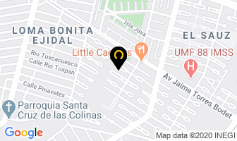 Mapa de Maria Esther Hernandez Gutierrez en Guadalajara