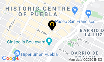 Mapa de Mariachi 2000 De Puebla en Puebla