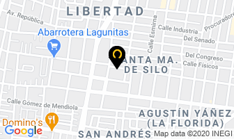 Mapa de Mariachi Moya en Guadalajara