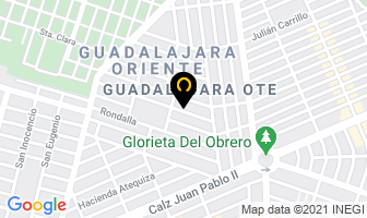 Mapa de Mariachi Palenque De Oro en Guadalajara