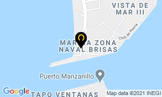 Mapa de Marina Puerto Dorado en Manzanillo