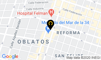 Mapa de Mariscos Los Amigos en Guadalajara