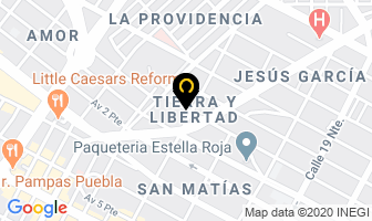 Mapa de Marisqueria El Muelle en Puebla