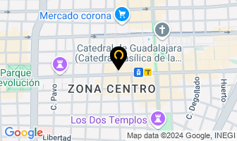 Mapa de Marketing Web en Guadalajara