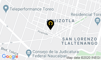 Mapa de Marmoles Estrada S.a en Naucalpan de Juárez
