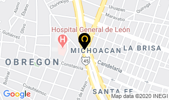 Mapa de Marva Silos & Construcciones, En Los Mochis en León