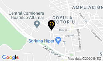 Mapa de Materiales Electricos Y Perfiles La Forja en Santa María Huatulco
