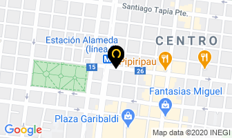 Mapa de Materias Primas Asis en Monterrey
