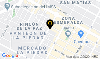 Mapa de Maurita en Puebla