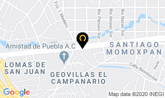 Mapa de Mecanico Automotriz en San Andrés Cholula