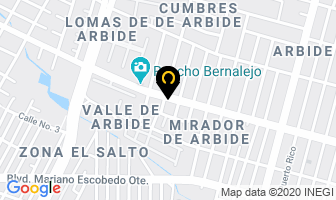 Mapa de Medica Dental Arbide en León