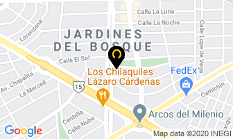 Mapa de Medios Urbanos en Guadalajara