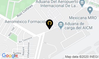 Mapa de Mensajeria Urgente De San Luis Potosi en Ciudad de Mexico