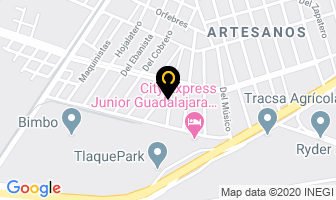 Mapa de Meosa en San Pedro Tlaquepaque