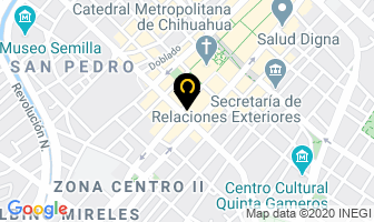 Mapa de Merceria Victoria en Chihuahua