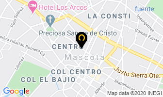 Mapa de Meson Santa Lucia en Mascota