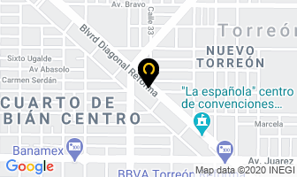 Mapa de Metalcut, S.a. De C.v. en Torreón