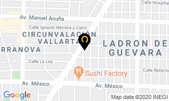 Mapa de Metales Yonadab en Guadalajara