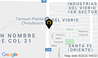 Mapa de Metalicos Davila en Monterrey