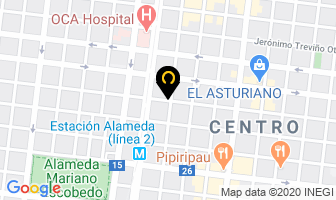 Mapa de Metroregio Seguridad en Monterrey