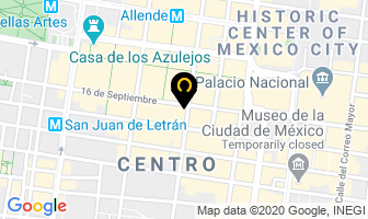 Mapa de Mexicana De Banderas S.a. De C.v. en Ciudad de Mexico
