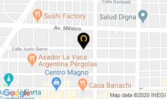 Mapa de Michel Meza Leonor en Guadalajara