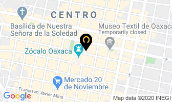 Mapa de Micsa Servicios Turísticos Integrales en Oaxaca de Juárez