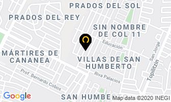 Mapa de Mini Super Los 3 Onces en Santa Catarina